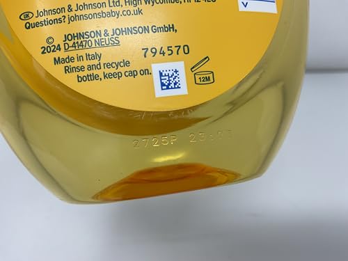 2 Pk. Johnson's Baby Shampoo 500ml (1000ml Total)