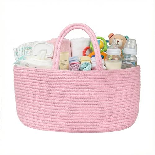 Mr. Pen- Baby Diaper Caddy Organizer, Pink