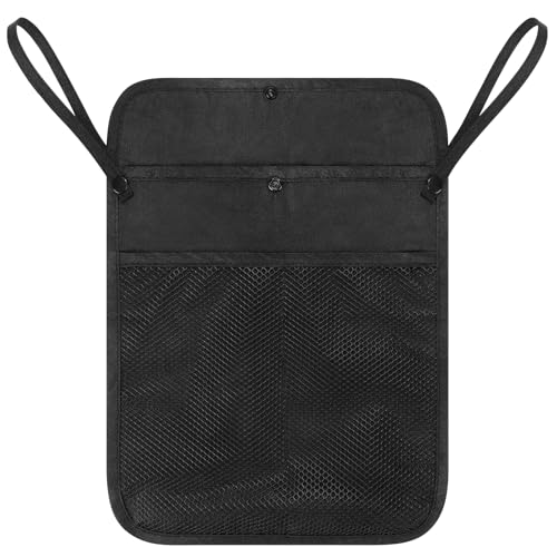 Accmor Universal Stroller Organizer, Mesh Bag Fits for Uppababy, Nuna, Britax, Doona Strollers, Non-Slip Adjustable Stroller Mesh Cargo Net Storage Caddy Accessories
