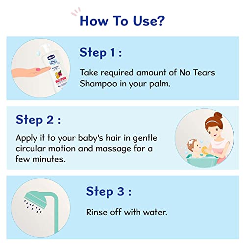 Chicco Baby Moments Shampoo for Tear-Free Bath Times, New Advanced Formula with Natural Ingredients, Suitable for Baby’s Tangle Free, Smooth Hair, No Phenoxyethanol and Parabens (200ml)