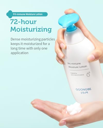GOONGBE Baby Skincare Travel Set - Korean Baby Skincare & Bath Time Essentials - Shampoo & Bath, Moisutre Lotion, Cream - Hydrating & Nourishing, 3 Items