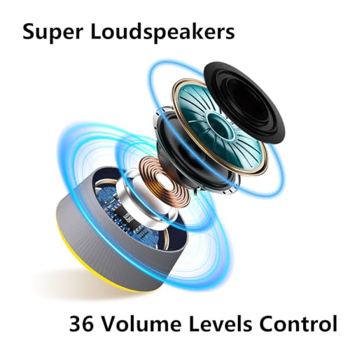 Brown Noise Sound Machine with 30 Soothing Sounds 12 Colors Night Light for Baby Adults Kids Sleep Machine 36 Volume Levels 5 Timers for Home Office