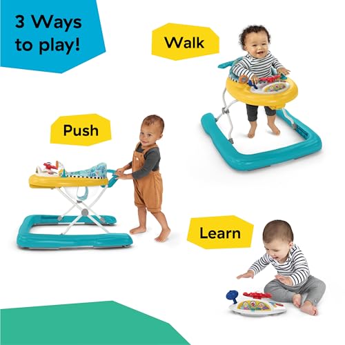 Baby Einstein Ocean Explorers Dive & Discover 3-in-1 Submarine Walker, with Removable Floor-Toy, Ages 6 Months and Up