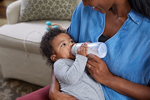 NUK Smooth Flow Anti Colic Baby Bottle, 5 oz, Elephant