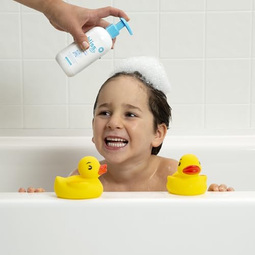 Bliss Baby Shampoo and Body Wash, Premium 2-in-1 For Babies, Toddlers & Kids, Unscented & Hypoallergenic - Gentle Baby Soap - Vegan, Hydrating For Sensitive Skin - Avocado, Shea Butter & Calendula