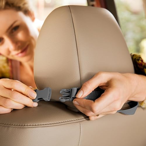 Munchkin Elite Seat Guardian Car Seat Protector, Under Car Seat Cover for Baby and Toddler Seats, Rear or Forward Facing, Dark Grey
