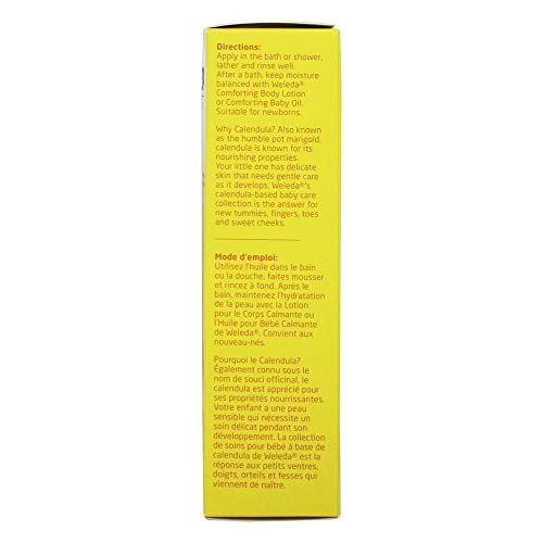 Weleda Shampoo Body Wash Calendula, 6.8 OZ