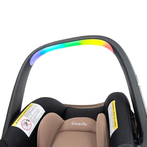 Shyft Intuiti Travel System Featuring LiteMax NXT Infant Car Seat with SensorySoothe (Caramel Tan)