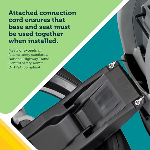 Safety 1st Turn and Go 360 ST 360 Rotating Car Seat, SafetySwivel, SecureTech Installation, All-in-One Convertible Car Seat, 3-in-1 Rear-Facing, Forward-Facing, Booster, 5-100 lbs, Siberian Caviar