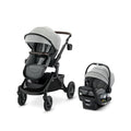 Graco Premier Modes Nest Travel System, 3-in1 Modular Carseat Stroller Combo, Pramette, Toddler Stroller, Includes Premier SnugRide SnugFit 35 LX Infant Car Seat, Midtown