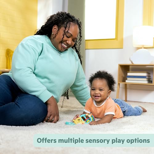 Bright Starts Disney Baby Winnie The Pooh Busy Bear Activity Toy, Unisex Stroller Toy, Newborns & Up