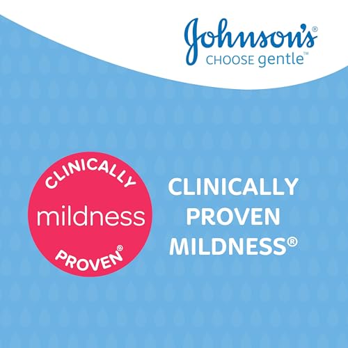 Johnson's Skin Nourish Creamy Oil, Aloe Scent & Vitamin E, Creamy Oil Helps Prevent Dryness & Moisturizes Baby's Delicate Skin for 24 Hours, Hypoallergenic & Non-Greasy, 8 fl. oz