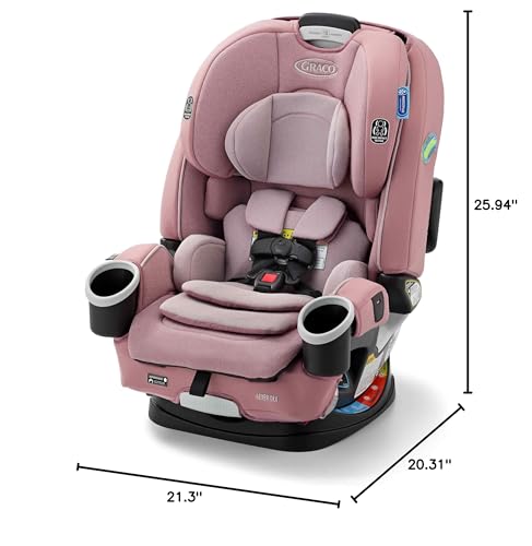 Graco® 4Ever DLX 4 in 1 Car Seat | Infant to Toddler Car Seat, Maven, Adaptable for 10 Years of Use, Size: 20x21.5x24 Inch