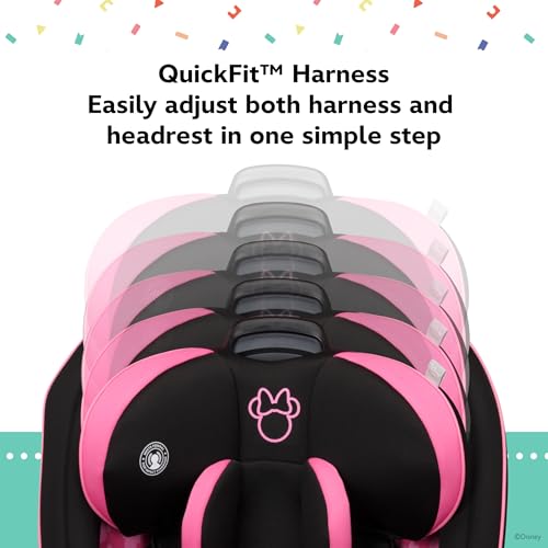 Disney Baby Grow and Go All-in-One Convertible Car Seat, Simply Minnie