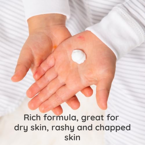Bubbsi Newborn Baby Body Lotion - Deeply Moisturizing Whipped Organic Coconut Oil for Baby Skin, Vegan Toddler Moisturizer with Shea Butter, Vitamin E, Natural Scent (Refillable, 8oz)