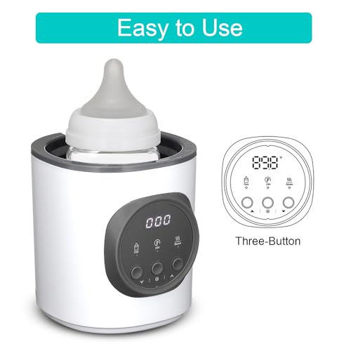 Vaundra Fast Baby Bottle Warmer for Breastmilk and Formula 120V