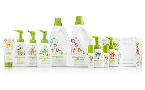 Babyganics Baby Shampoo + Body Wash Pump Bottle, Chamomile Verbena, , 3 Pack, Packaging May Vary
