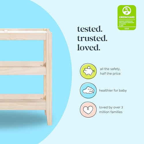 Carter's by Davinci Colby Changing Table in Washed Natural, GREENGUARD Gold Certified