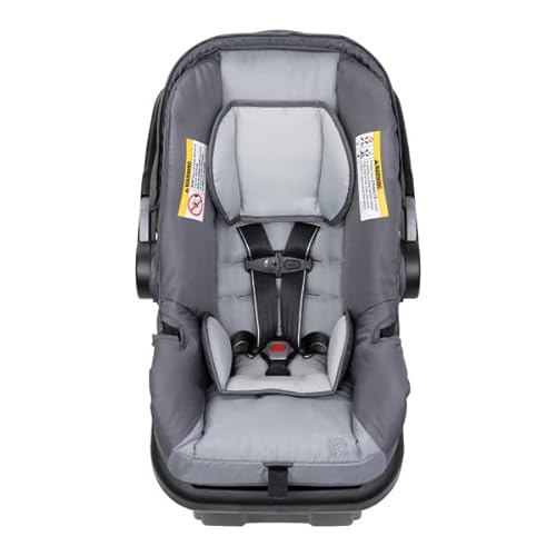Baby Trend EZ-Lift™ Plus Infant Car Seat, Ultra Grey – Newborn Comfort Padding, Lightweight Carry Build, Adjustable Harness System