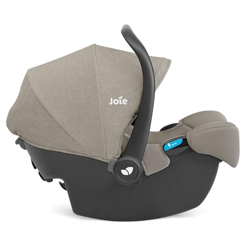 Joie Baby, Kava and Rue Travel System - 3-in-1 Stroller, Lightweight Infant Car Seat & Anti-Rebound Base, All-Wheel Suspension, Reversible Seat (Dove)