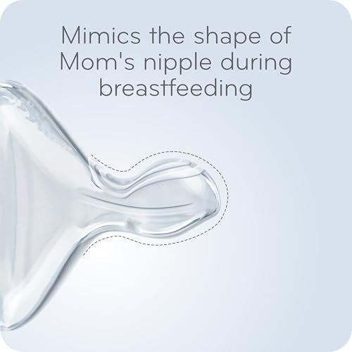 NUK Smooth Flow Anti Colic Baby Bottle, 10 oz, 3 Pack, Elephant