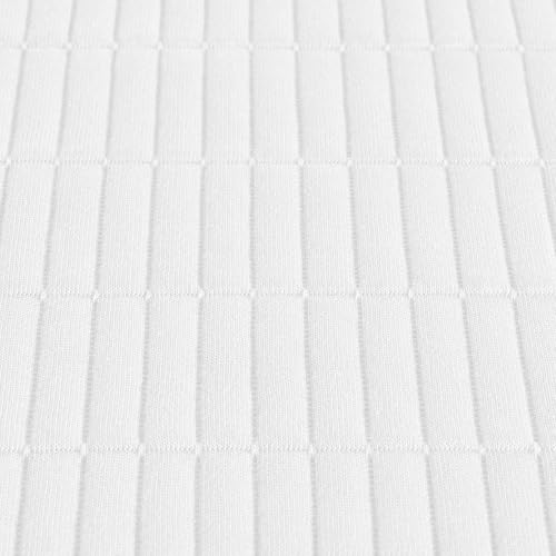 Delta Children Sweet Beginnings Dual Sided Baby Crib Mattress and Toddler Mattress, GREENGUARD Gold and CertiPUR-US Certified, Firm Plant-Based Foam, Waterproof, 5 Year Warranty, Made in USA, White