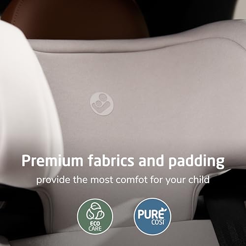 Maxi-Cosi Tanza Belt-Positioning Booster Car Seat with Back, Foldable Car Seat, SeaDrift