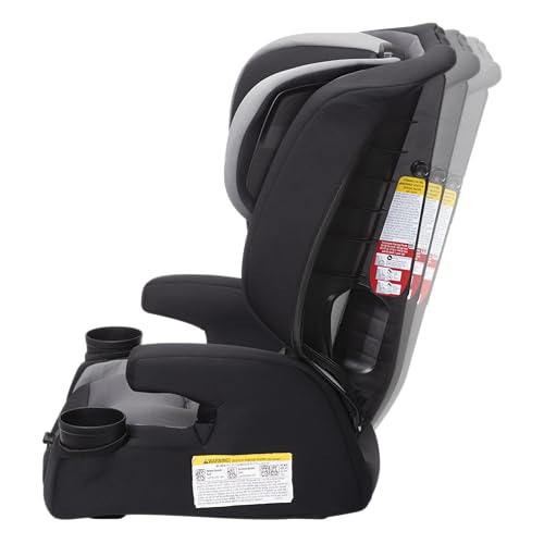 Safety 1st Boost-and-Go Essential 3-in-1 Booster Car Seat, Highback & Backless Modes, Lightweight, Easy Install, Labrador II