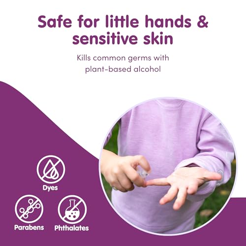 Boogie Kids Hand Sanitizer Spray for Babies & Toddlers - 0.3 fl oz (3 Pack)
