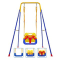 Toddler Swing, 3-in-1 Swing Sets for Backyard, Baby Swing Outdoor/Indoor, Toddler Swing Set Suitable for Children 6 Months and Older