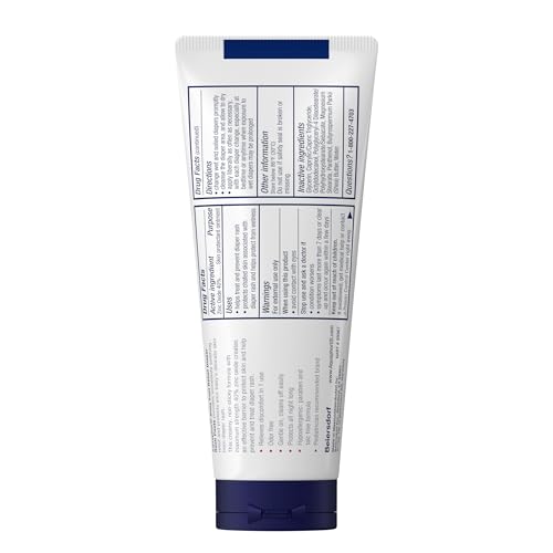Aquaphor Baby Diaper Rash Paste - For Serious Diaper Rash and Flare-ups - 3.5 Oz. Tube