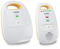 VTech Audio Baby Monitor — No Static DECT 6.0, No WiFi, Hack-Proof | 8Hr Battery, Belt Clip, 1000ft Range, 5-Level Sound Indicator | DM111