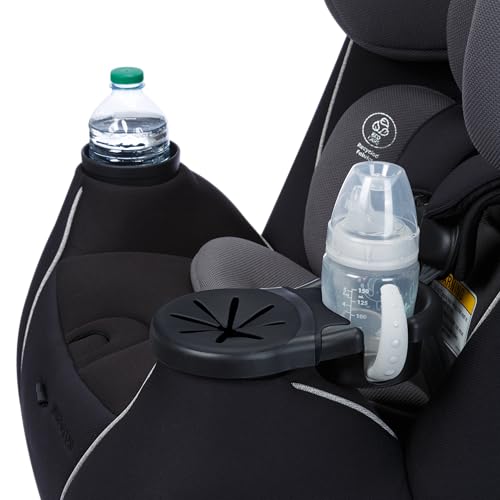 Maxi-Cosi Pria Max+ All-in-One Baby Convertible Car Seat, Rear Facing, Forward Facing Car Seat, Toddler Booster, Easy Latch Install, Magnetic Buckle, Adjustable Harness, Cup Holders, Sea Shadow