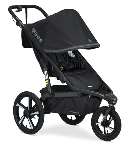 BOB Gear Alterrain Pro Jogging Stroller, All-Weather, SmoothShox Suspension, Black