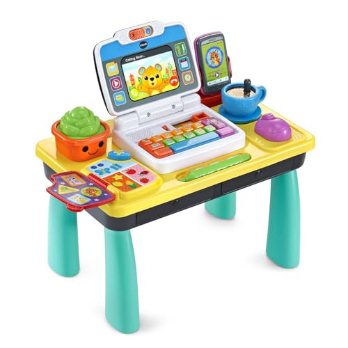 VTech Little CEO Learning Desk Toddler Activity Center, White