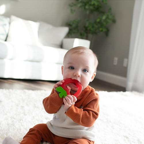 Dr. Brown's AquaCool Water-Filled Teether, Cooling Baby Teether Toy for Sore Gums, Apple Pineapple, BPA-Free, 3m+, 2-Pack