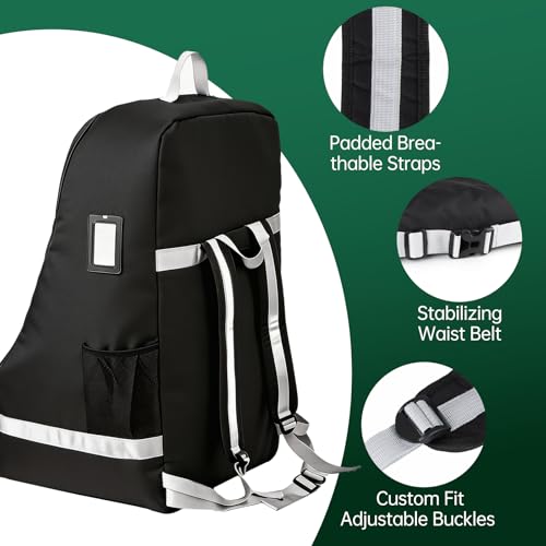MEIJIAYOU Car Seat Travel Bag Compatible with Graco, Infant Car Seat Travel Bag for Airport, Padded Car Seat Carrier Bag for Airport Fits Graco Most Baby & Infant Car Seats for Airport Baby Travel