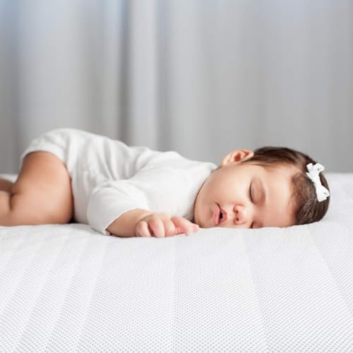 Dourxi Crib Mattress, Breathable Dual Sided Memory Foam Toddler Mattress