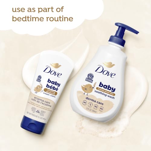 Baby Dove Derma Care Soothing Wash Skin Care with Colloidal Oatmeal Suitable for eczema prone skin 13 oz