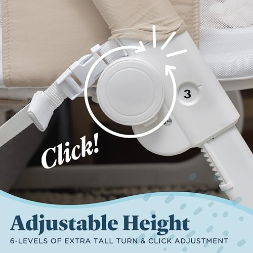 Baby Delight Beside Me Dreamer Bassinet | Bedside Sleeper & Baby Bassinet | 6-Position Height Adjustment | Organic Oat