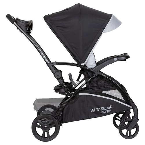 Baby Trend Sit N’ Stand 5-in-1 Shopper Travel System, Moondust