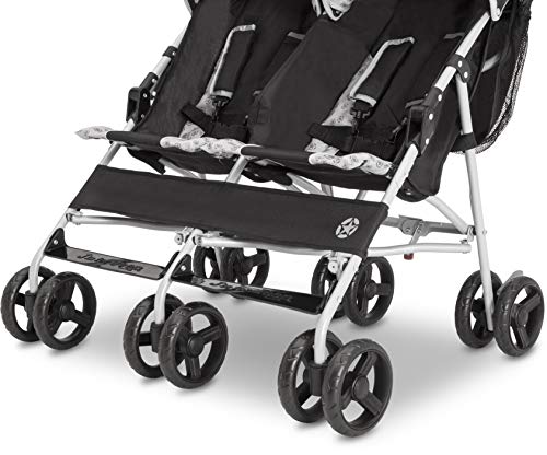 Jeep Scout Double Stroller, Charcoal Galaxy