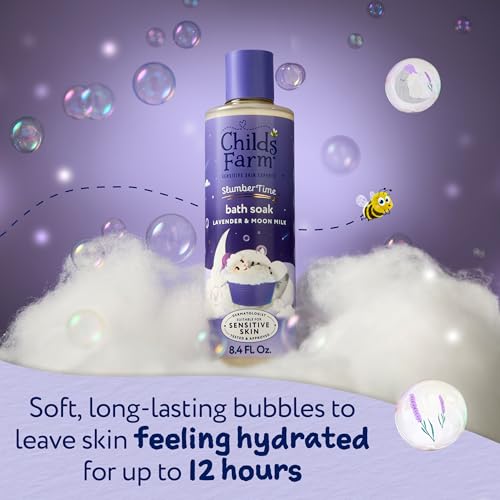 Childs Farm SlumberTime Bath Soak, Lavender & Moon Milk 250ml US