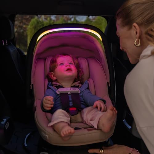 Evenflo Shyft Intuiti+ Travel System Featuring Revolve180 LiteMax NXT Preemie and Infant Car Seat with SensorySoothe and Green & Gentle (Jasper Black)