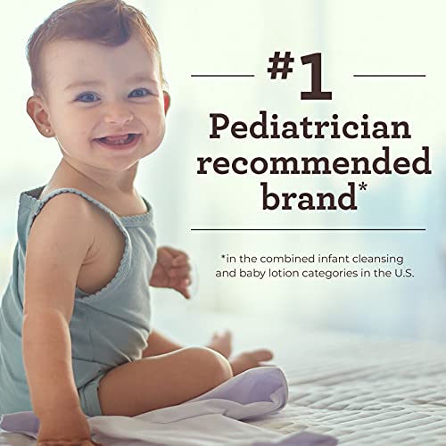 Aveeno Baby Daily Moisture Lotion for Delicate Skin with Natural Colloidal Oatmeal & Dimethicone, Hypoallergenic Moisturizing Baby Lotion, Fragrance-, Phthalate- & Paraben-Free, 8 fl. oz