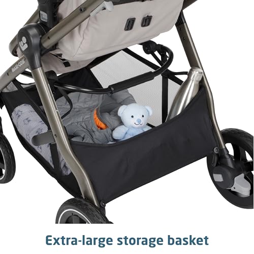 Maxi-Cosi Zelia 2 Luxe 5-in-1 Modular Travel System, New Hope Tan