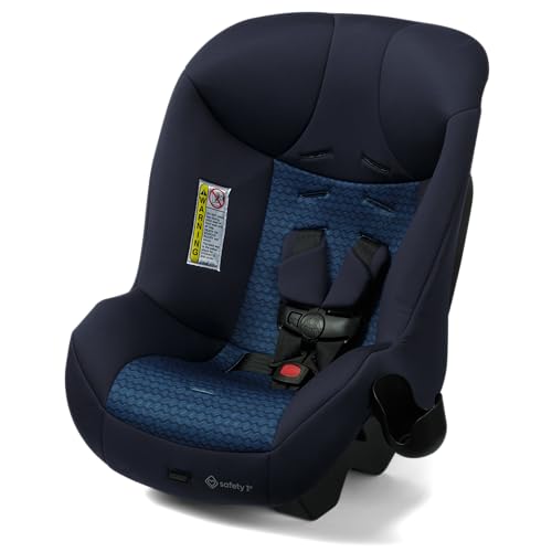 Safety 1st Smooth Ride Convertible Car Seat, 2-in-1 Rear & Forward Facing, 5-40 lbs, 30-50 lbs, Fits 3 Across, Slim Design, Latch, Machine-Washable, Travel-Ready, Crater Lake