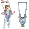 Ocanoiy Baby Walking Harness Handheld Baby Walker Assistant Belt Adjustable Toddler Infant Walker Harnesses Standing Up Walking Learning Helper with Detachable Crotch for 9-24 Month Old (Blue)