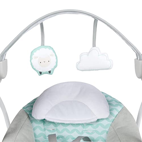 Ingenuity: ity by Ingenuity Swingity Swing Easy-Fold Portable Baby Swing, 0-9 Months Up to 20 lbs (Goji)