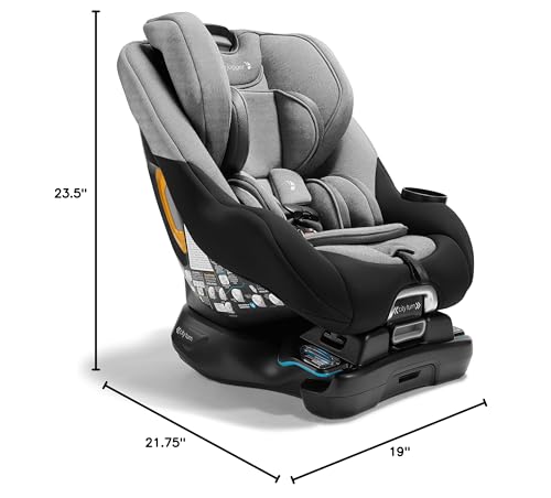 Baby Jogger® City Turn Convertible & Rotating Car Seat Onyx Black - Accommodates Newborn to Toddler with Rear and Forward Facing Modes